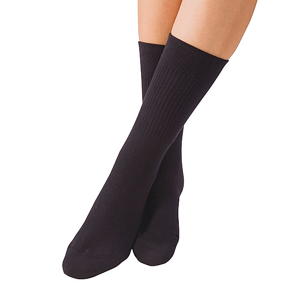 Thermo-Schichtsocken, schwarz (Größe: 37-39)