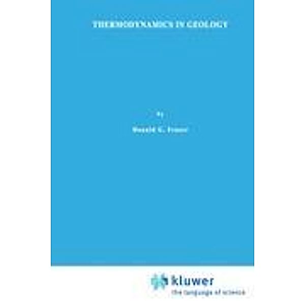 Thermodynamics in Geology, Donald G. Fraser