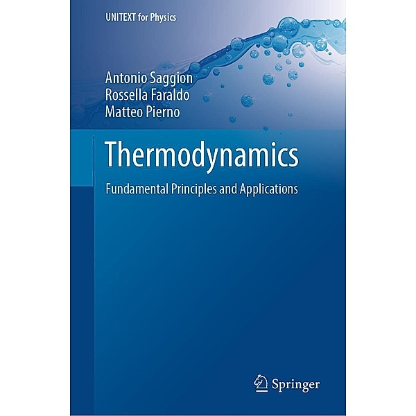 Thermodynamics / UNITEXT for Physics, Antonio Saggion, Rossella Faraldo, Matteo Pierno