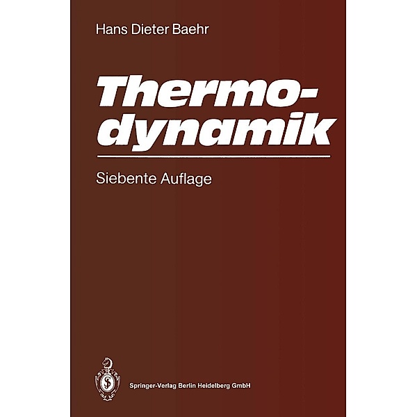 Thermodynamik, Hans D. Baehr