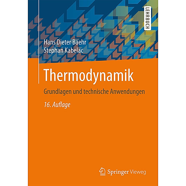 Thermodynamik, Hans D. Baehr, Stephan Kabelac