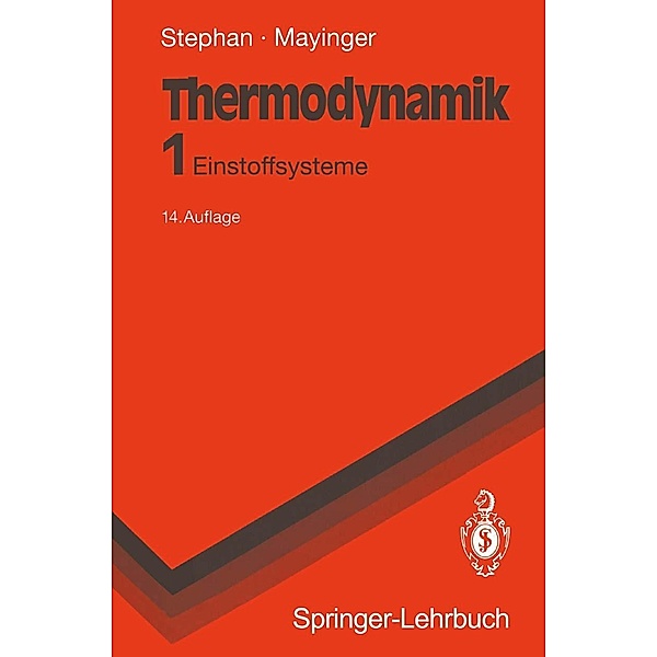 Thermodynamik / Springer-Lehrbuch, Karl Stephan, Franz Mayinger