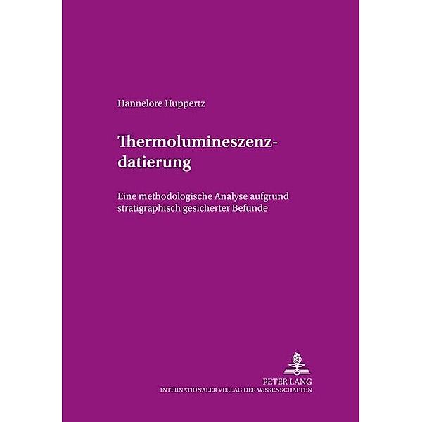 Thermolumineszenzdatierung, Hannelore Huppertz