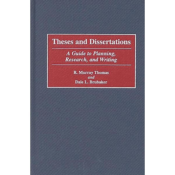 Theses and Dissertations, Dale L. Brubaker, R. Murray Thomas