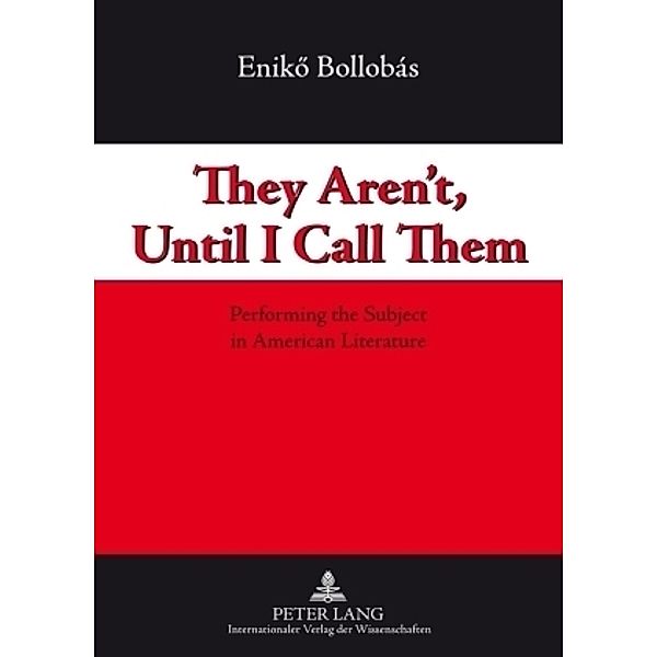 They Aren't, Until I Call Them, Enikö Bollobás