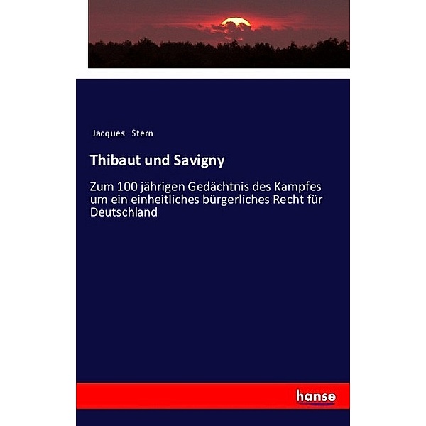 Thibaut und Savigny, Jacques Stern