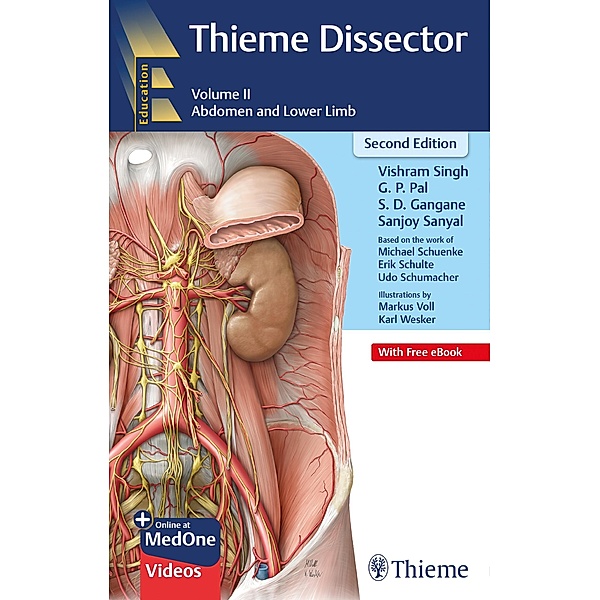 Thieme Dissector Volume 2, Vishram Singh, G P Pal, S D Gangane, Sanjoy Sanyal