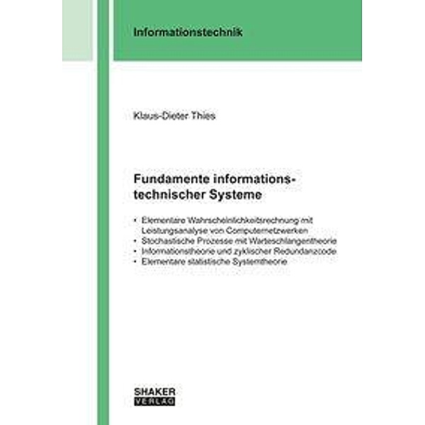 Thies, K: Fundamente informationstechnischer Systeme, Klaus-Dieter Thies