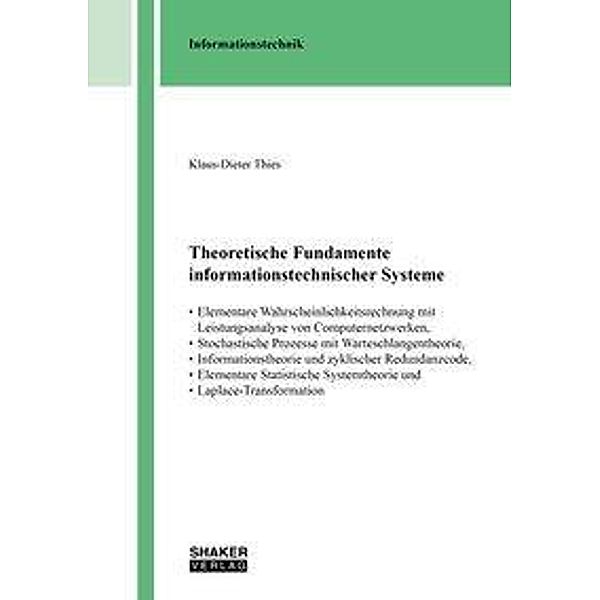 Thies, K: Theoretische Fundamente informationstech. Syst., Klaus-Dieter Thies