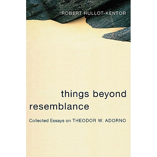 Things Beyond Resemblance / Columbia Themes in Philosophy, Social Criticism, and the Arts, Robert Hullot-Kentor