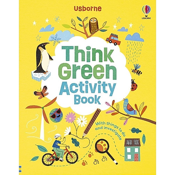 Think Green Activity Book, Micaela Tapsell, Lizzie Cope