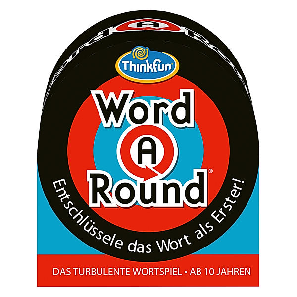 Ravensburger Verlag ThinkFun - 76307 - Word-a-round - Das Wortsuchspiel. Entschlüssle das Wort als Erster! Ein Suchspiel für 2-4 Spieler ab 10 Jahren., Word A Round(TM) ThinkFun