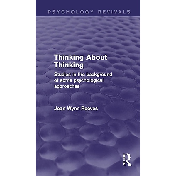 Thinking About Thinking, Joan Wynn Reeves