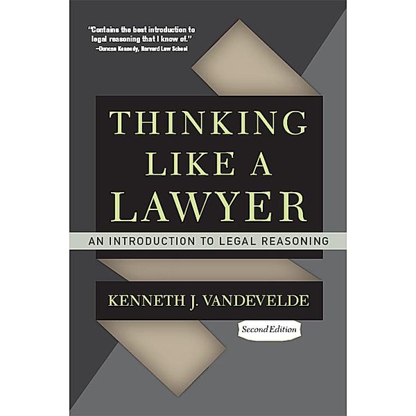 Thinking Like a Lawyer, Kenneth J. Vandevelde