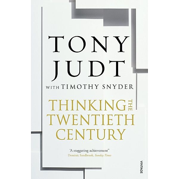 Thinking the Twentieth Century, Timothy Snyder, Tony Judt