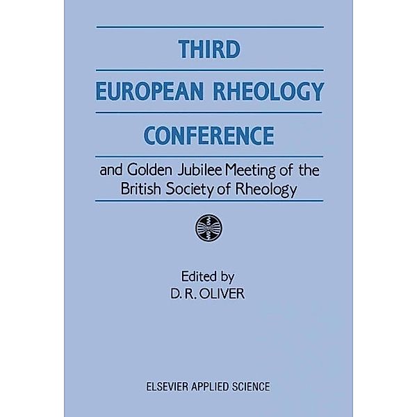 Third European Rheology Conference and Golden Jubilee Meeting of the British Society of Rheology