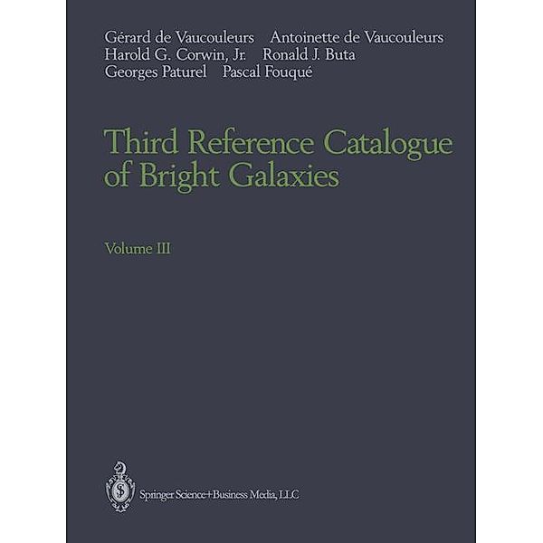 Third Reference Catalogue of Bright Galaxies, Gerard de Vaucouleurs, Antoinette de Vaucouleurs, Harold G. Corwin