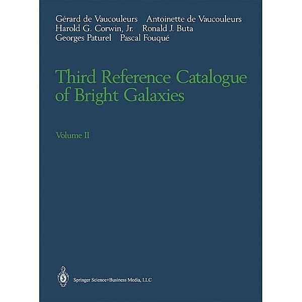 Third Reference Catalogue of Bright Galaxies, Gerard de Vaucouleurs, Antoinette de Vaucouleurs, Harold G. Jr. Corwin, Ronald J. Buta, Georges Paturel, Pascal Fouque