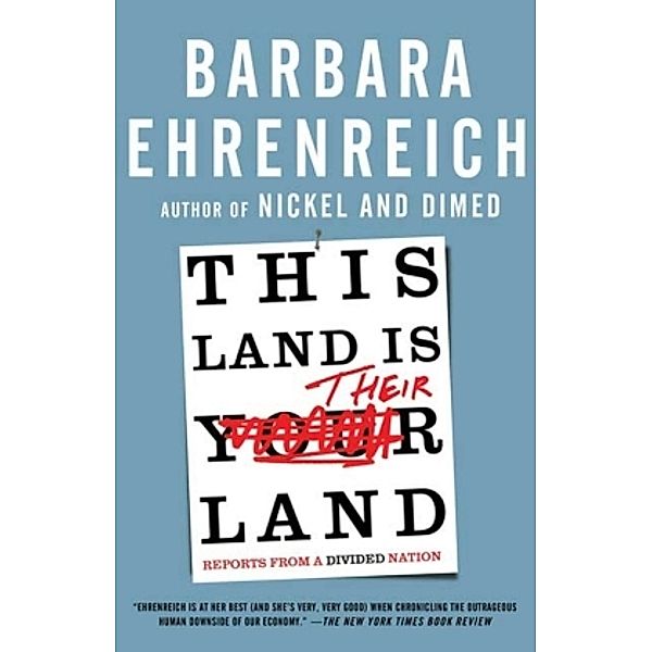 This Land Is Their Land, Barbara Ehrenreich