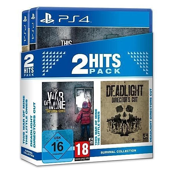 This War of Mine + Deadlight, Director's Cut, 1 PS4-Blu-ray Disc (Survival Collection)