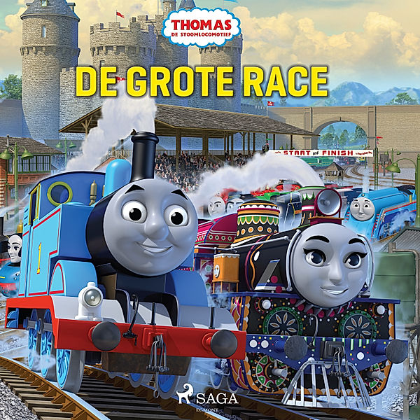 Thomas de Stoomlocomotief - Thomas de Stoomlocomotief - De grote race, Mattel
