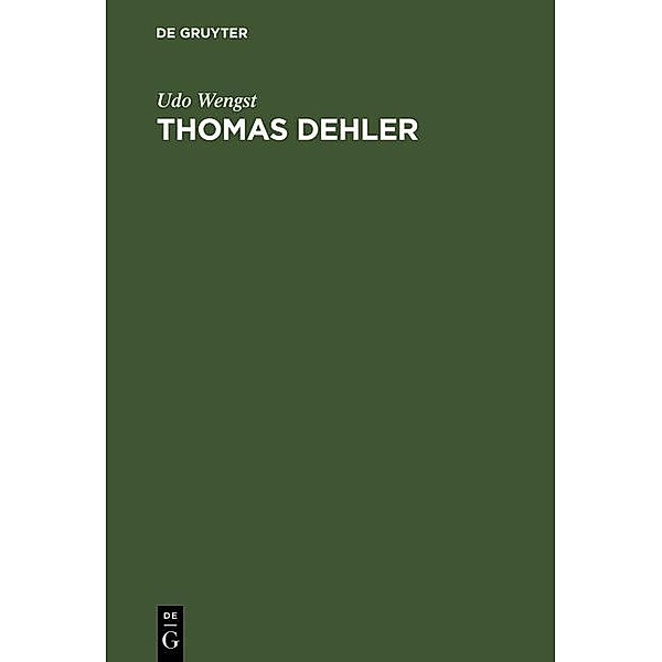Thomas Dehler / Jahrbuch des Dokumentationsarchivs des österreichischen Widerstandes, Udo Wengst