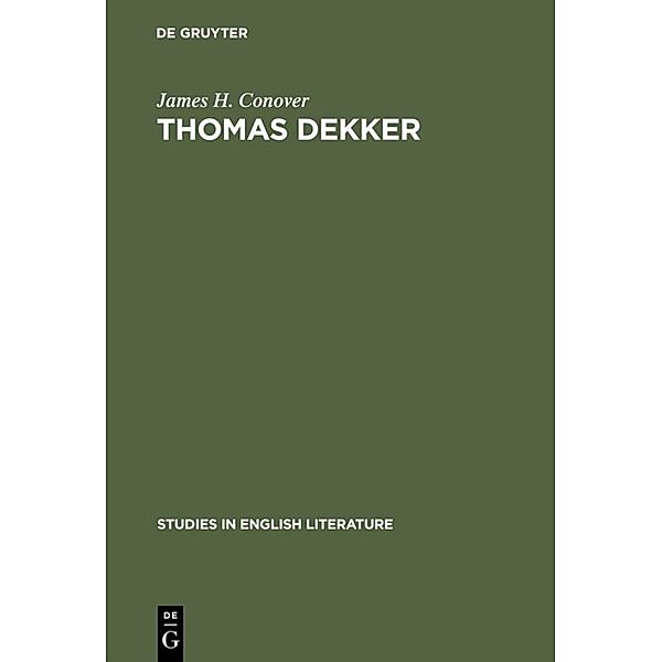 Thomas Dekker, James H. Conover