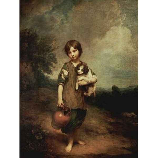 Thomas Gainsborough - Dorfmädchen mit Hund und Henkelkrug - 200 Teile (Puzzle)