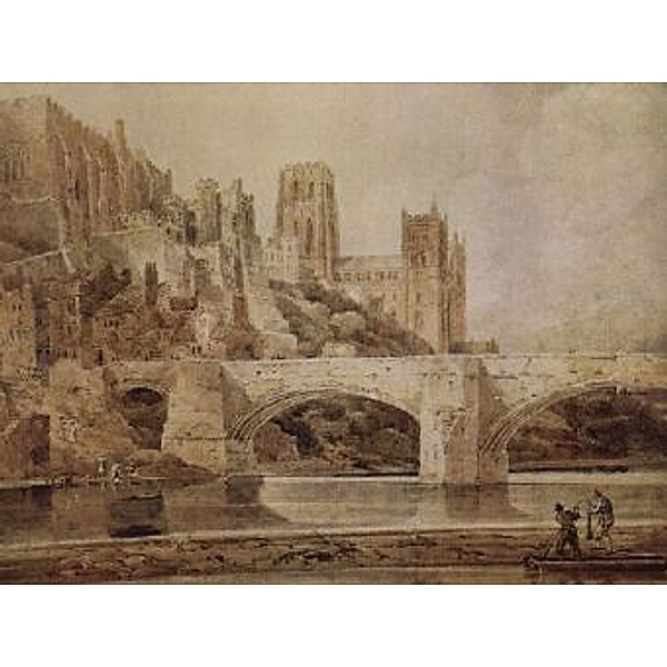 Thomas Girtin - Die Kathedrale von Durham und die Brücke, vom Fluß Wear aus gesehen - 2.000 Teile (Puzzle)