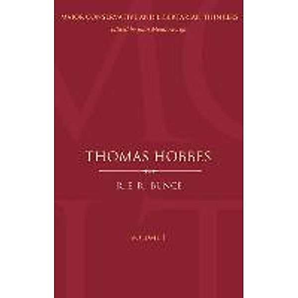 Thomas Hobbes, R. E. R. Bunce