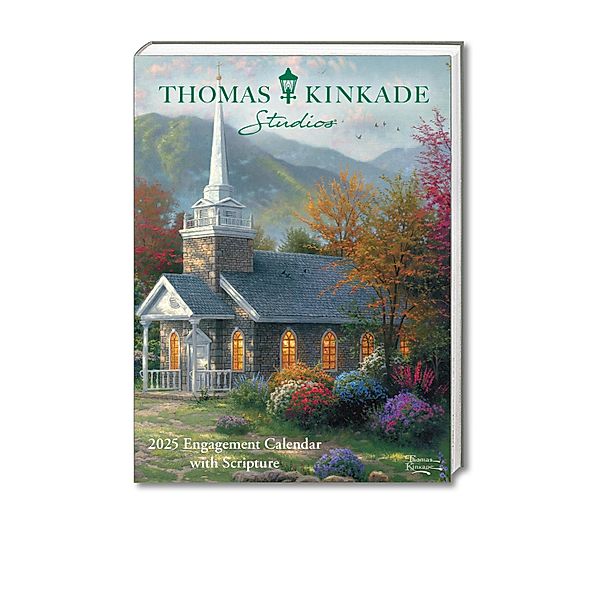 Thomas Kinkade: Engagement Calendar with Scripture 2025, McMeel Andrews