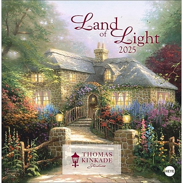 Thomas Kinkade: Land of Light Broschurkalender 2025, Thomas Kinkade