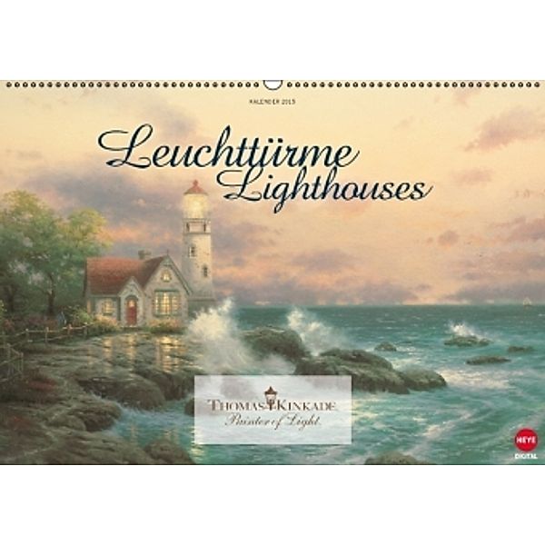 Thomas Kinkade: Leuchttürme (Wandkalender 2015 DIN A2 quer), Thomas Kinkade