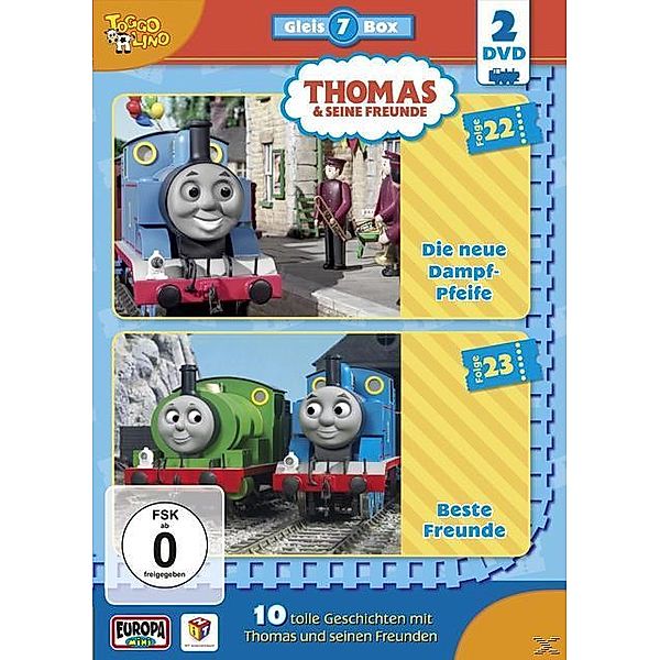 Thomas & seine Freunde - Folge 22 + 23 - 2 Disc DVD, Thomas & Seine Freunde