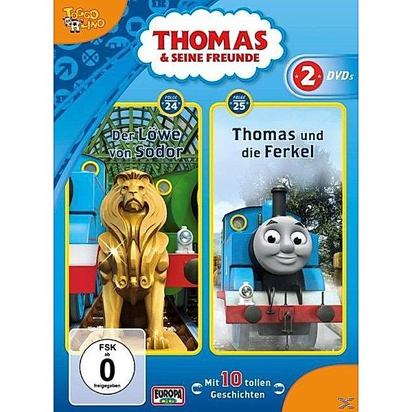 Thomas & seine Freunde - Folge 24 + 25 - 2 Disc DVD, Thomas & seine Freunde