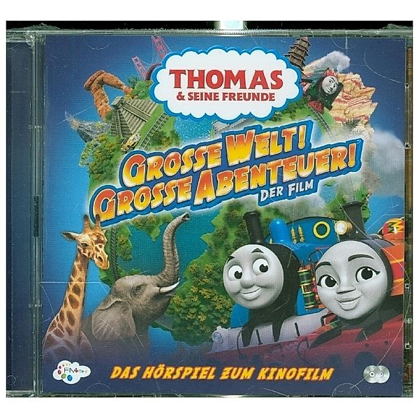 Thomas & seine Freunde - Große Welt! Große Abenteuer! - Thomas & seine Freunde - Große Welt! Große Abenteuer! Der Kinofilm!,2 Audio-CD, Thomas & Seine Freunde