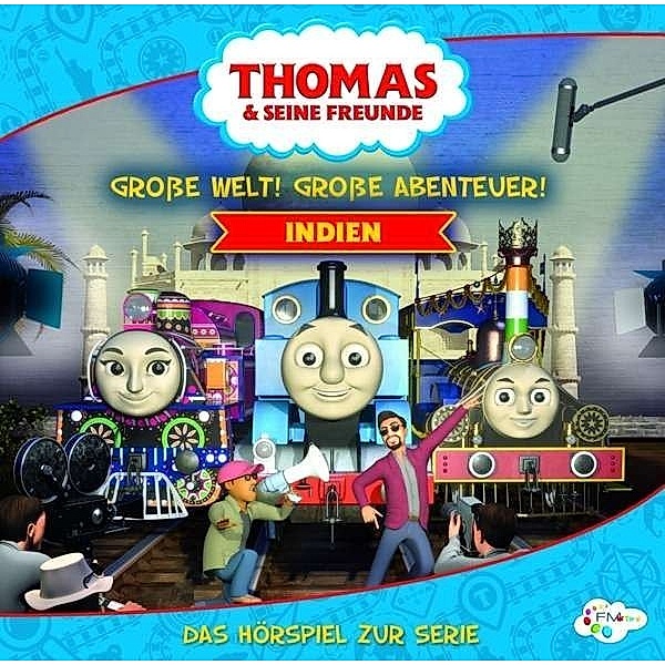 Thomas & seine Freunde - Große Welt! Große Abenteuer! Indien,1 Audio-CD, Thomas & Seine Freunde