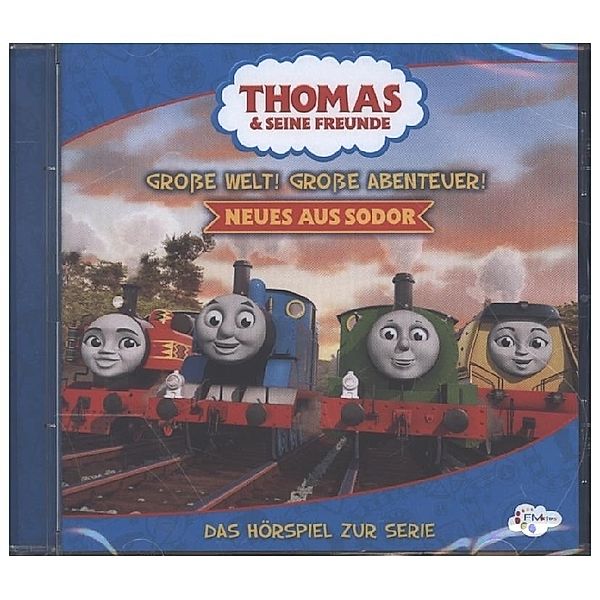 Thomas & seine Freunde - Grosse Welt! Grosse Abenteuer!. Vol.4, 1 Audio-CD,1 Audio-CD, Thomas & Seine Freunde