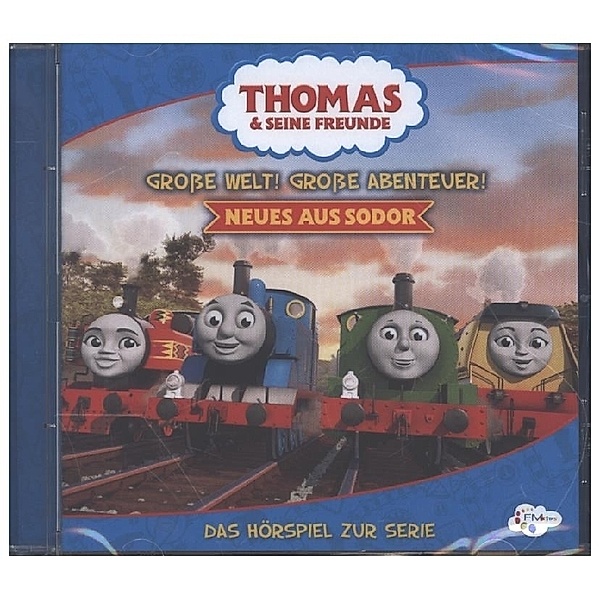 Thomas & seine Freunde - Große Welt! Große Abenteuer!. Vol.4, 1 Audio-CD,1 Audio-CD, Thomas & Seine Freunde