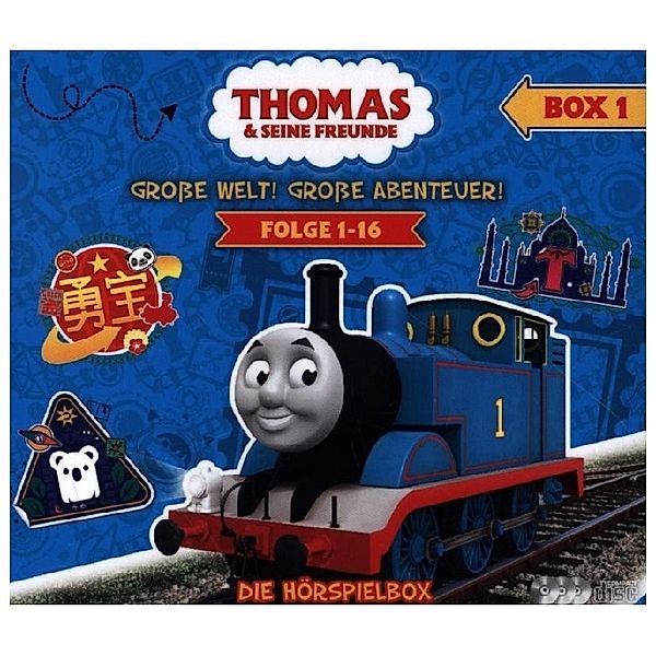 Thomas & seine Freunde - Hörspielbox. Box.1, 3 Audio-CD,3 Audio-CD, Thomas & Seine Freunde