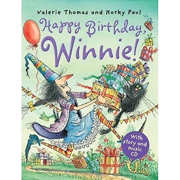 Thomas, V: Happy Birthday Winnie/Bk. + CD, Valerie Thomas, Korky Paul