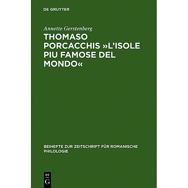 Thomaso Porcacchis 'L' Isole piu famose del mondo', Annette Gerstenberg