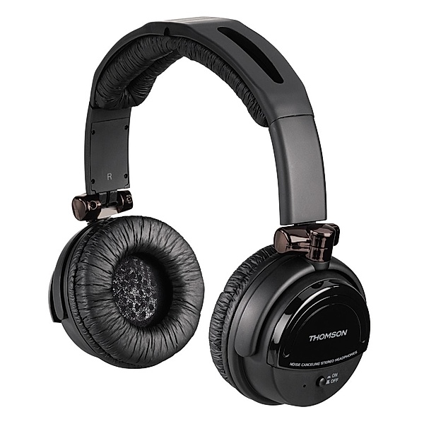 Thomson HED2303 Over-Ear Stereo-Kopfhörer mit aktiver Geräuschreduzierung