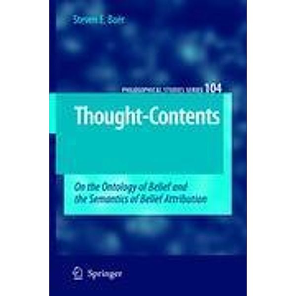 Thought-Contents, Steven E. Boër