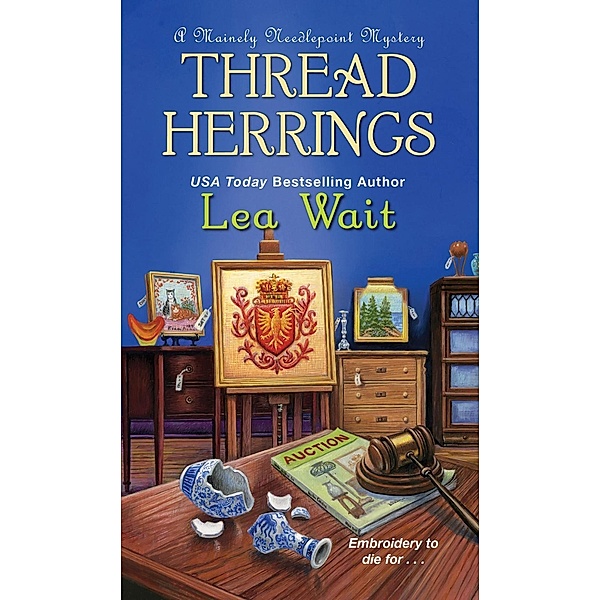 Thread Herrings / A Mainely Needlepoint Mystery Bd.7, Lea Wait