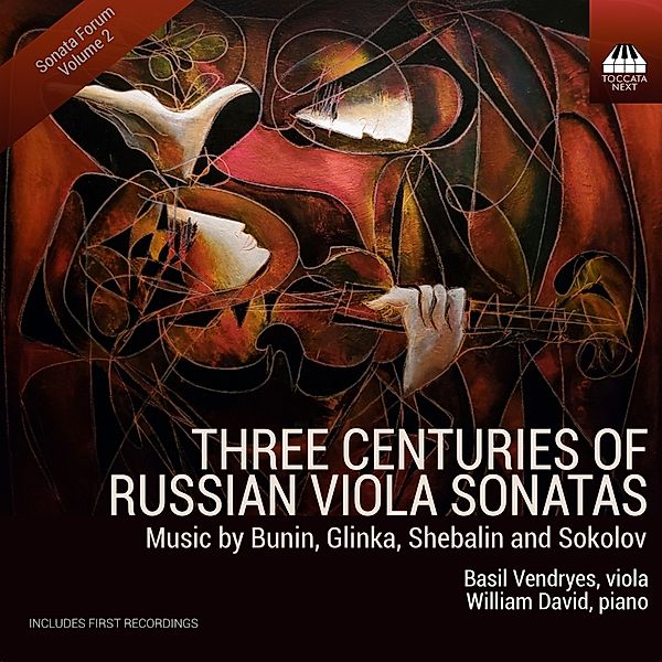 Three Centuries Of Russian Viola Sonatas, Basil Vendryes, William David