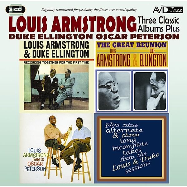 Three Classic Albums Plus, Armstrong, Ellington, Peterson