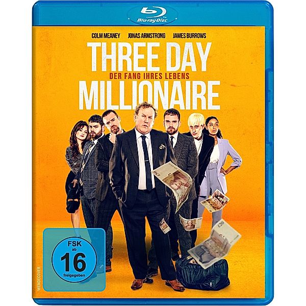 Three Day Millionaire, Colm Meaney, Jonas Armstrong, Robbie Gee, James Burrows