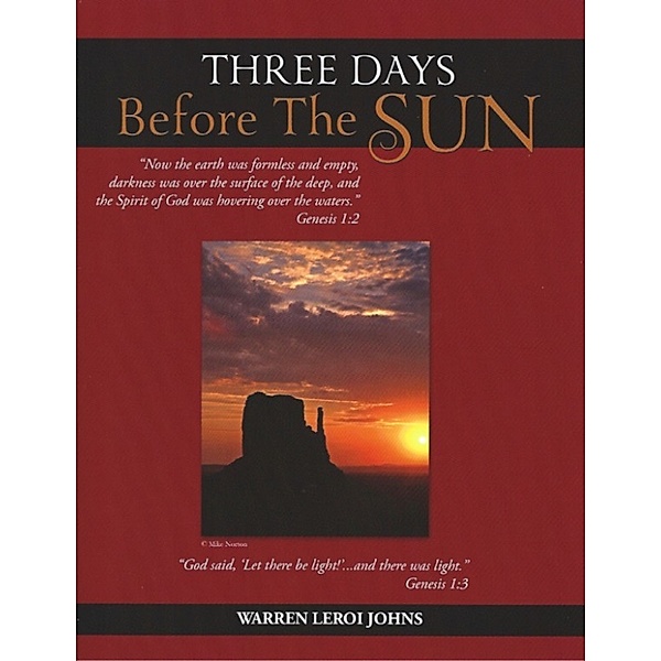 Three Days Before the Sun, Warren LeRoi Johns