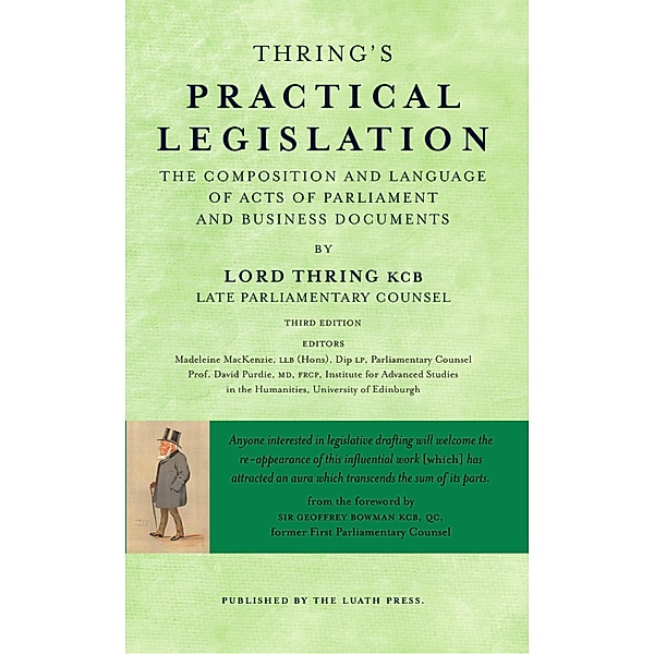 Thring's Practical Legislation, Henry Thring